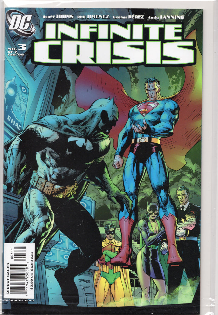 Infinity Crisis #1-7 Complete Set including 1st App Jamie Reyes as Blue Beetle