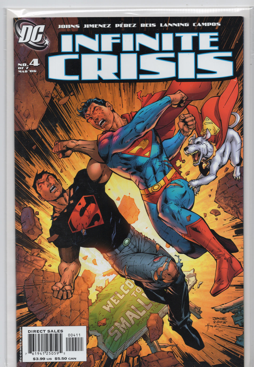 Infinity Crisis #1-7 Complete Set including 1st App Jamie Reyes as Blue Beetle