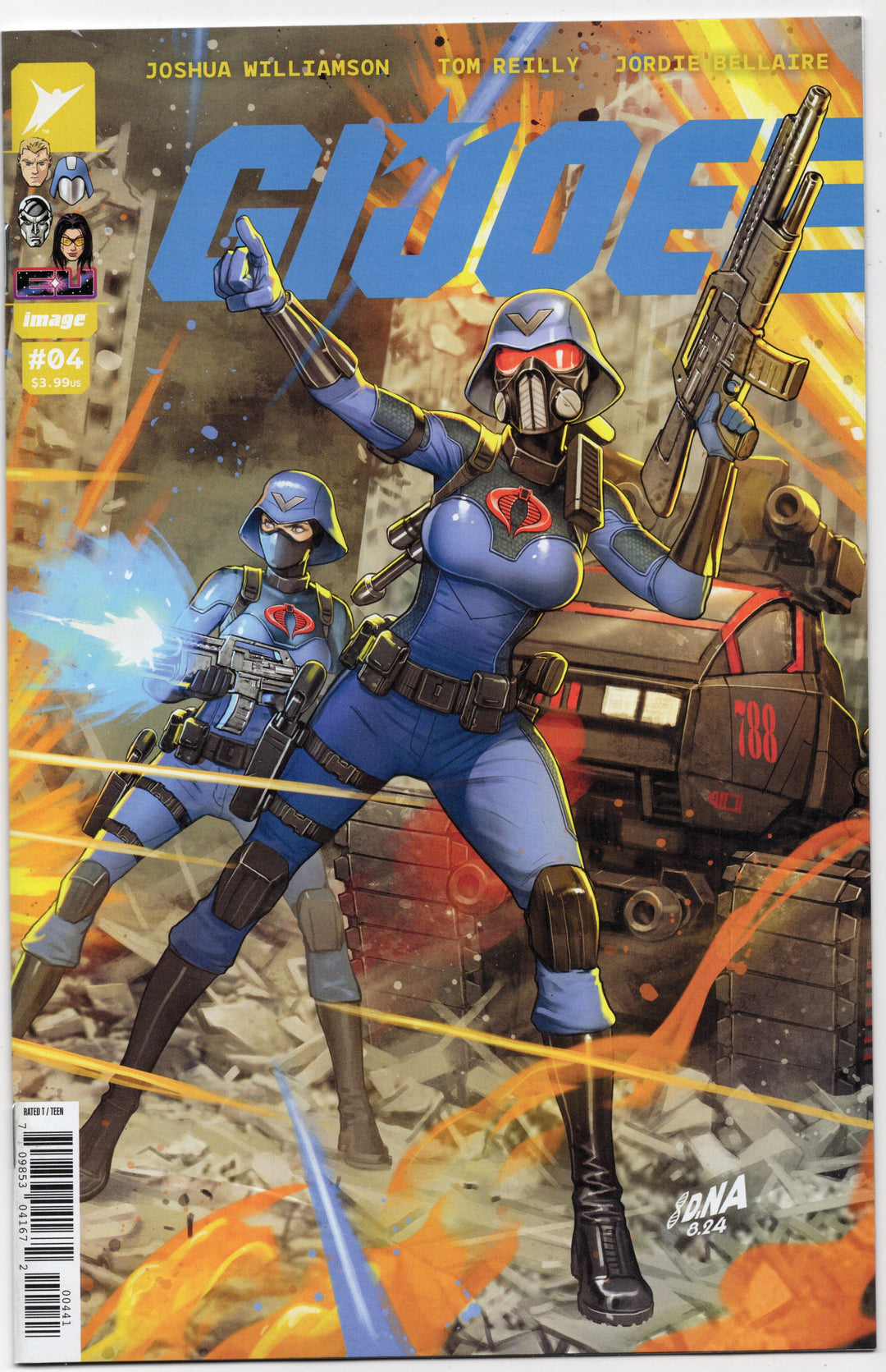 G.I. Joe #1-4 Complete David Nakayma Ratio Set