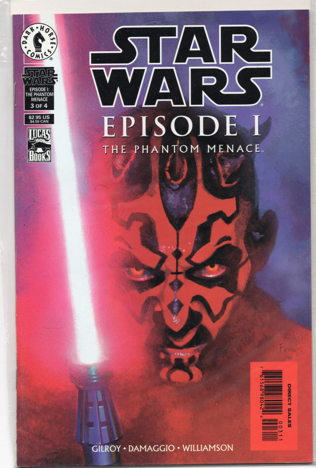 Star Wars, The Phantom Menace E1: 1-4 Complete + Variants