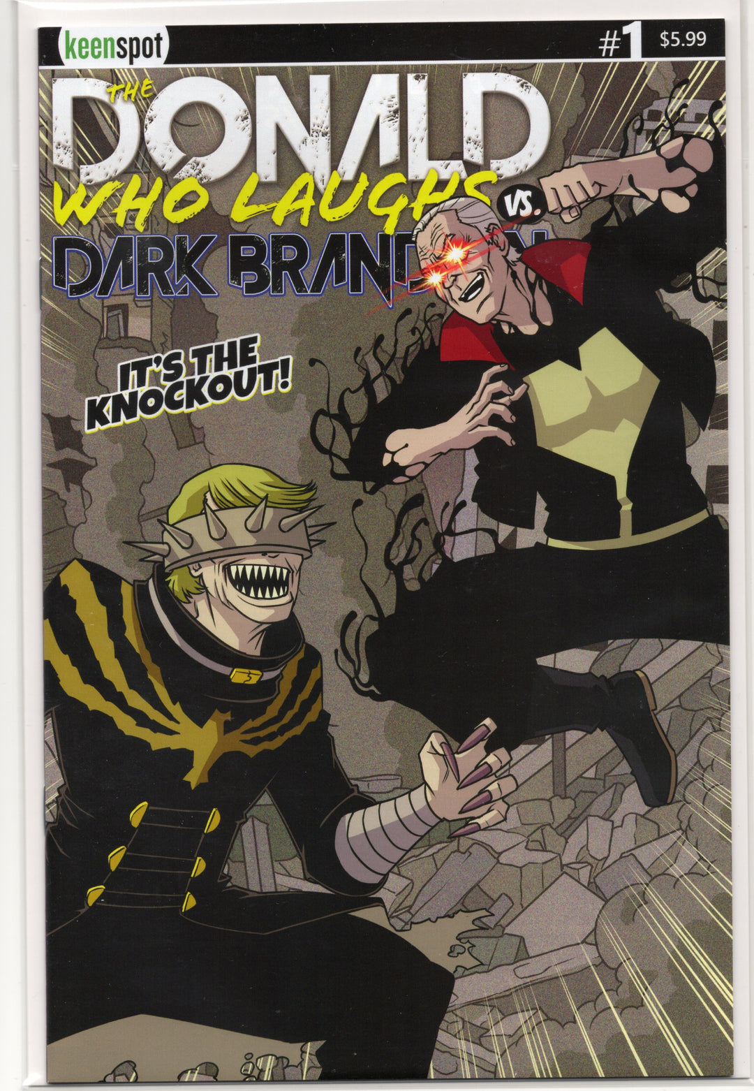 Donald Who Laughs vs Dark Brandon #1 full set w Taylor Swift Variant