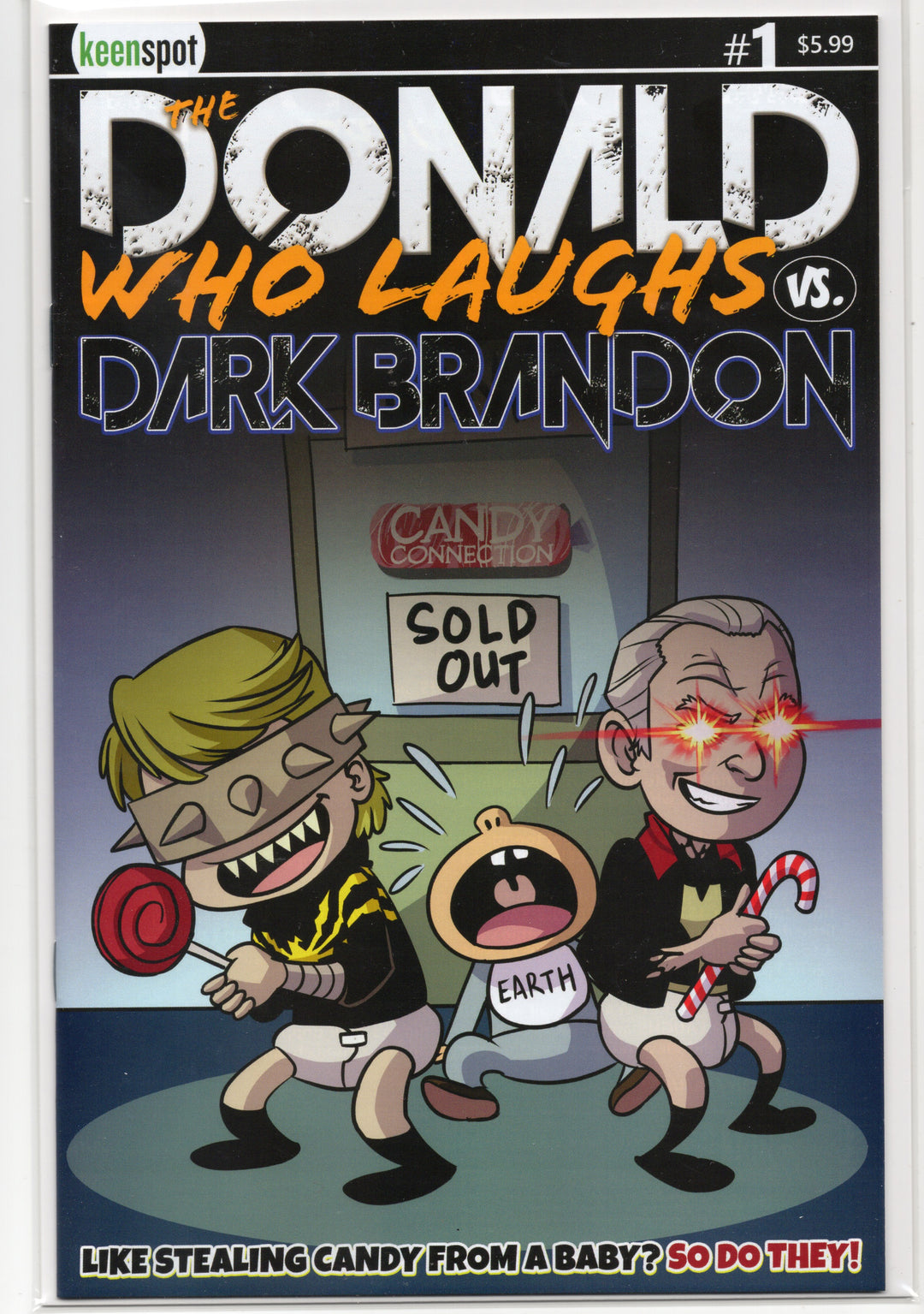 Donald Who Laughs vs Dark Brandon #1 full set w Taylor Swift Variant