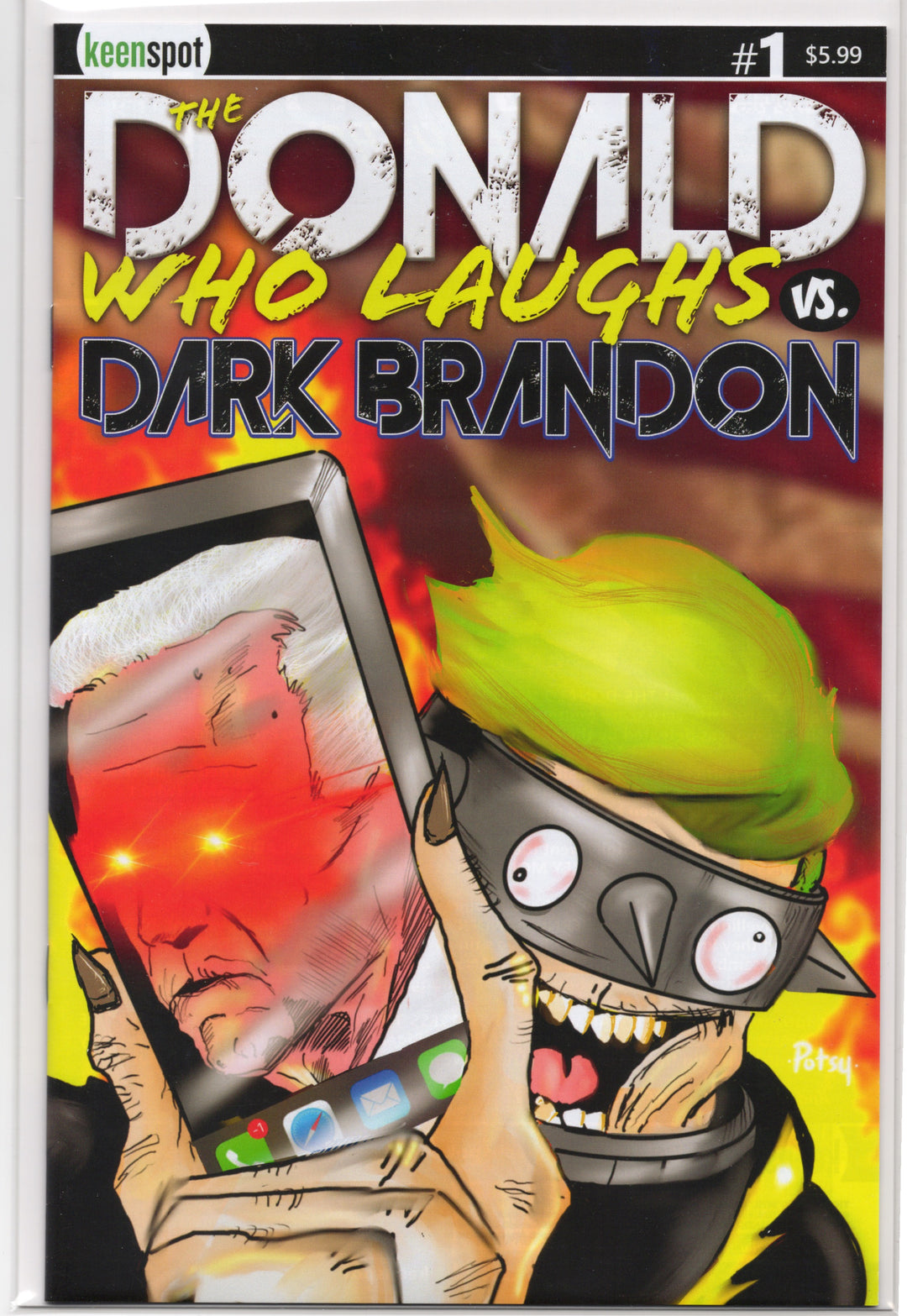 Donald Who Laughs vs Dark Brandon #1 full set w Taylor Swift Variant