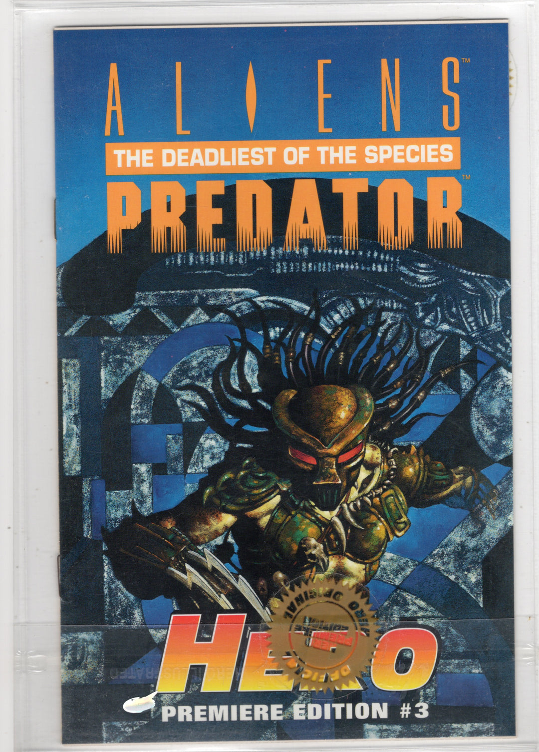 Aliens Predator The Deadliest of the Species  Gold Edition Ashcan