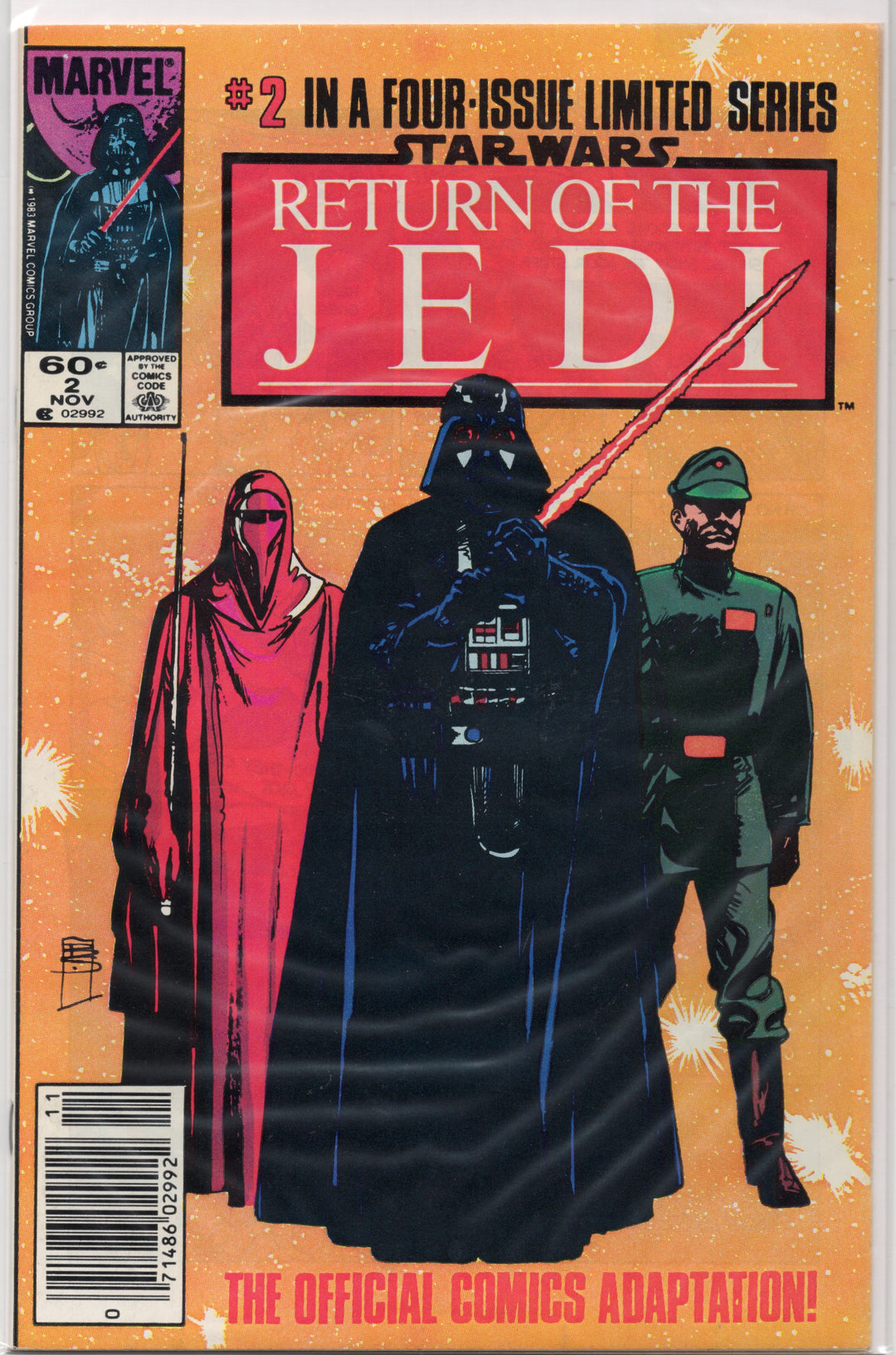 Star Wars Return of the Jedi #1-4 Complete Set