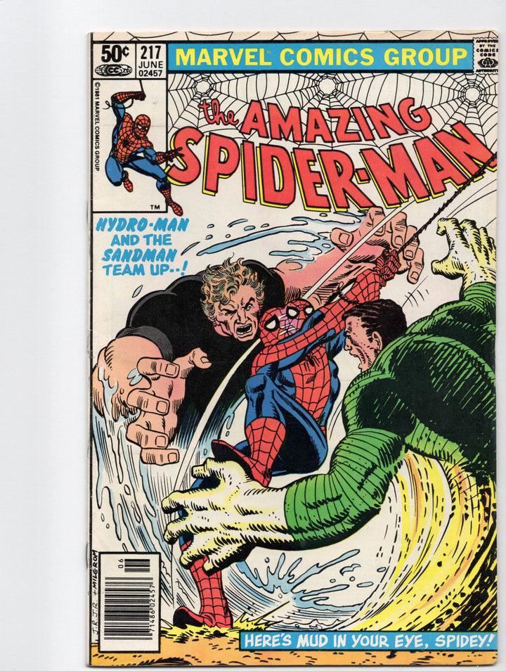 Amazing Spider Man #217 Newsstand