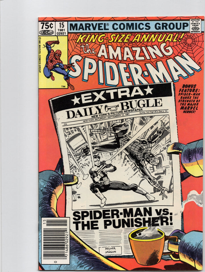 Amazing Spider Man King Sized Annual #15 Frank Miller