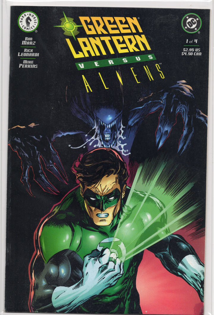 Green Lantern Versus Aliens (2000) #1-4 Complete Set