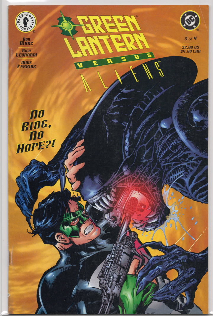 Green Lantern Versus Aliens (2000) #1-4 Complete Set