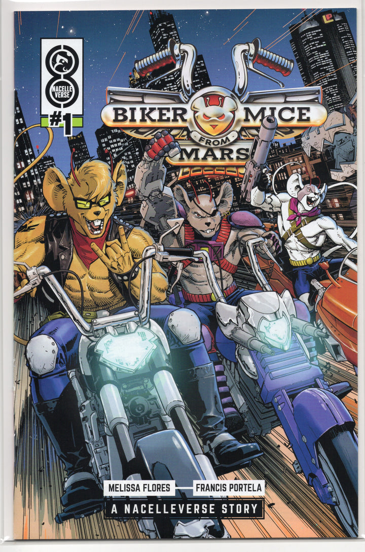 Biker Mice from Mars #1-3 Complete Set Nacelle Verse