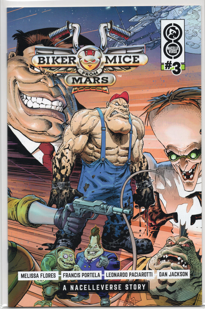 Biker Mice from Mars #1-3 Complete Set Nacelle Verse