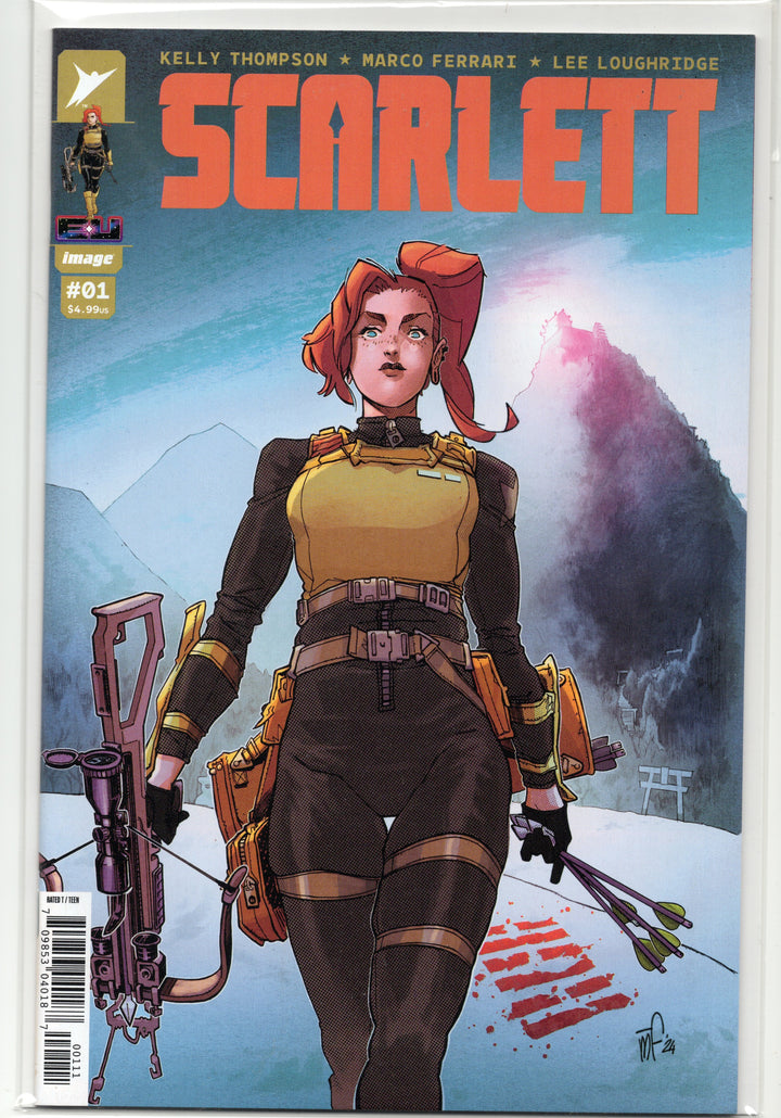 Scarlett #1-5 Complete A set plus 1 in 10 ratio