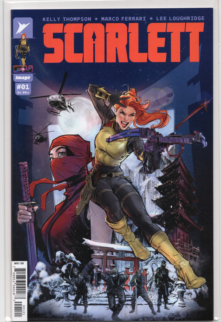 Scarlett #1-5 Cvr A&B Set Plus #1 Ratio 1:10, 1:25, 1:50 set