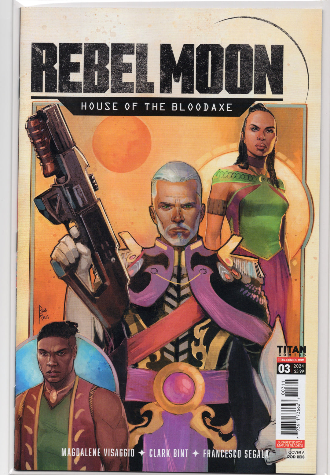 Rebel Moon House of the Bloodaxe Complete Set #1-4 Includes limited edition #1 Variatn