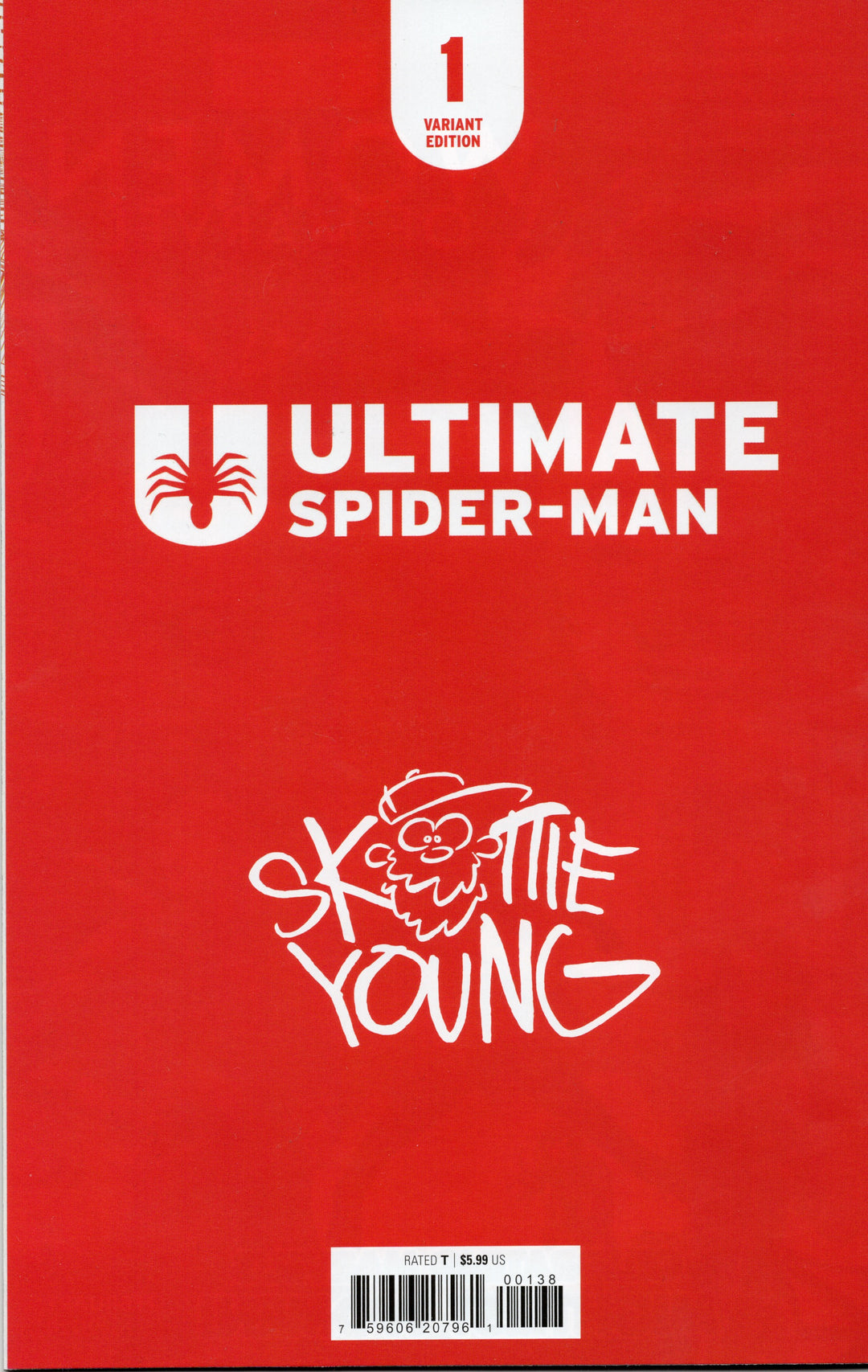 Ultimate Spider Man  #1 Scottie Young Exclusive signed w/COA