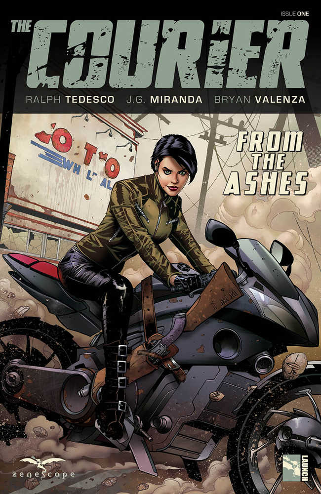 Courier TPB Volume 01 Through The Ashes