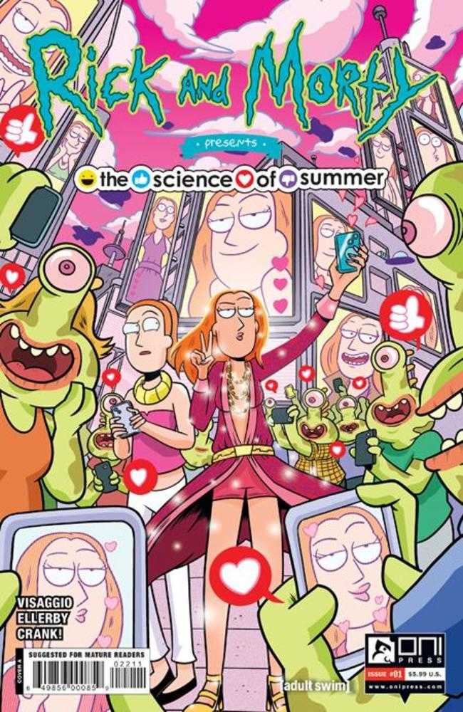 Rick And Morty Presents The Science Of Summer #1 (One Shot) Cover A Marc Ellerby (Mature)